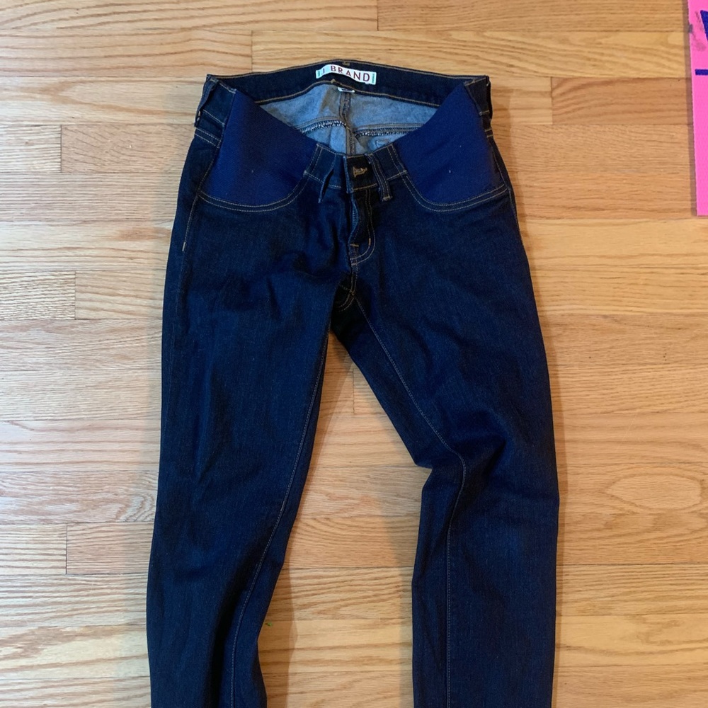 Jbrand maternity jeans with panels